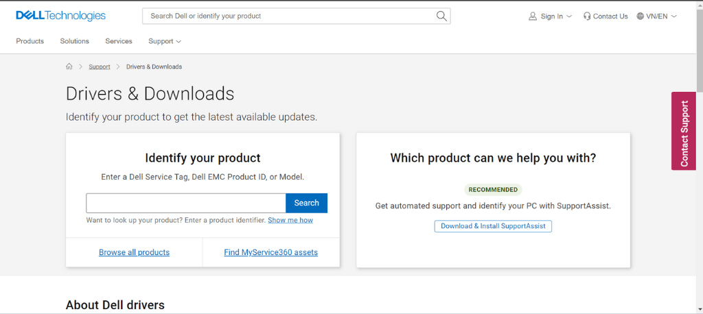 dell drivers downloads
