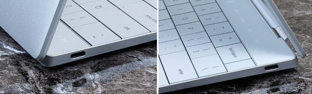 Cổng Thunderbolt trên Dell XPS 9320 Plus 2023