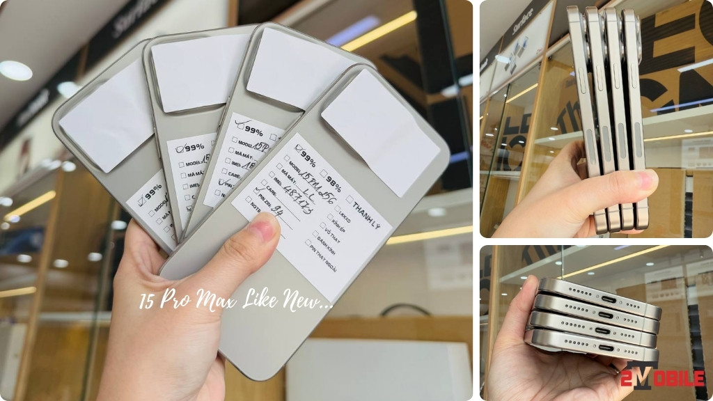 iPhone 15 Pro Max 256GB natural titanium like new