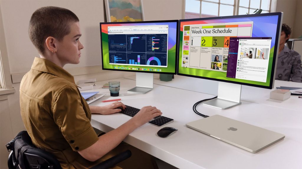 Macbook Air M3 hỗ trợ xuất 2 màn hình