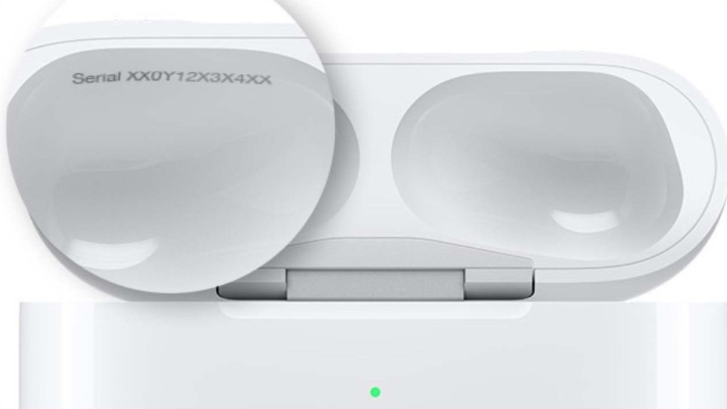 Cách phân biệt AirPods Pro thật qua số serial