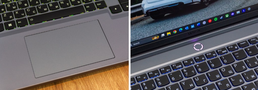 Legion Pro 5 2024 - Bàn phím và touchpad