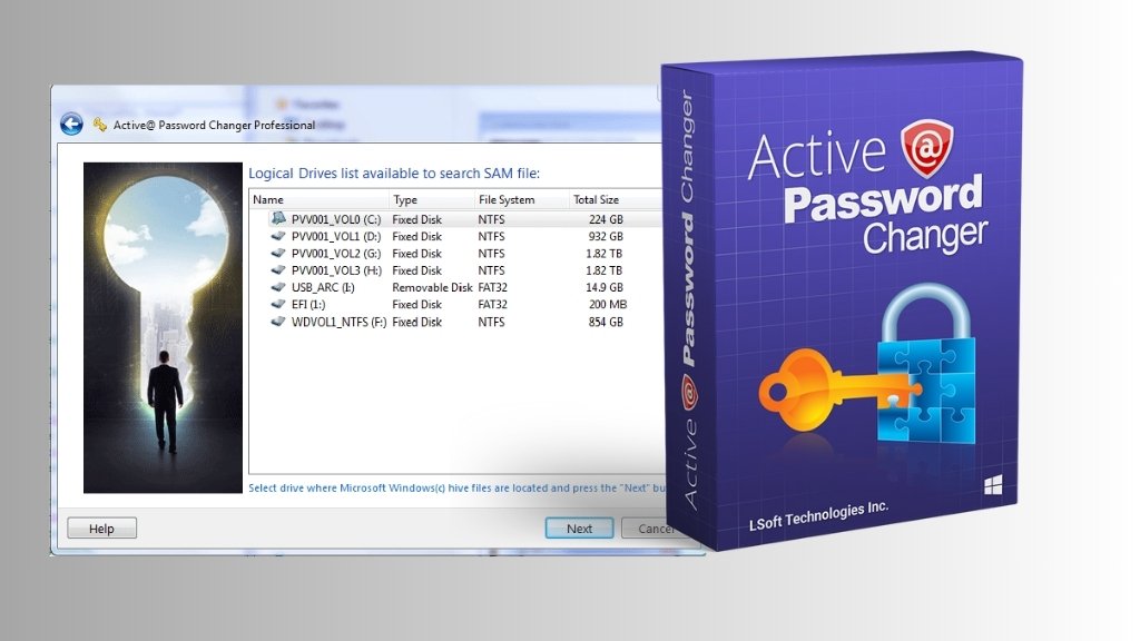 Active@ Password Changer