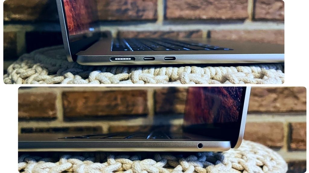 Cổng kết nối Macbook Air M3 2024