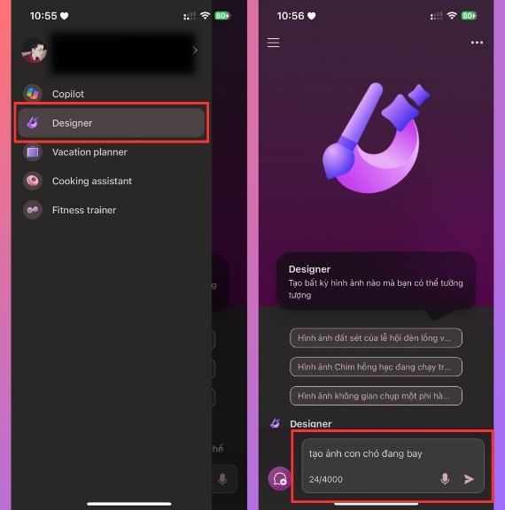 Tạo ảnh AI bằng Microsoft Copilot