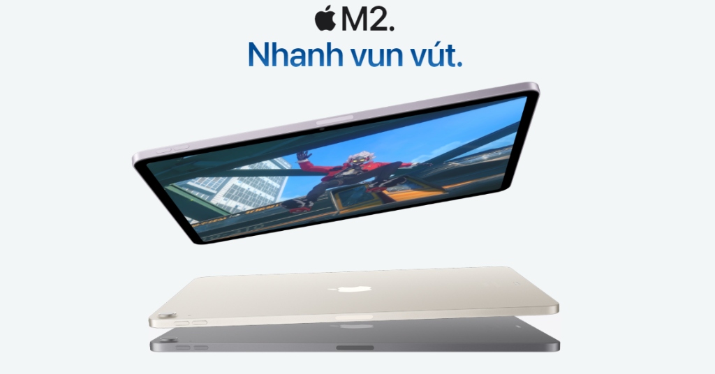 iPad Air 6 chip Apple M2