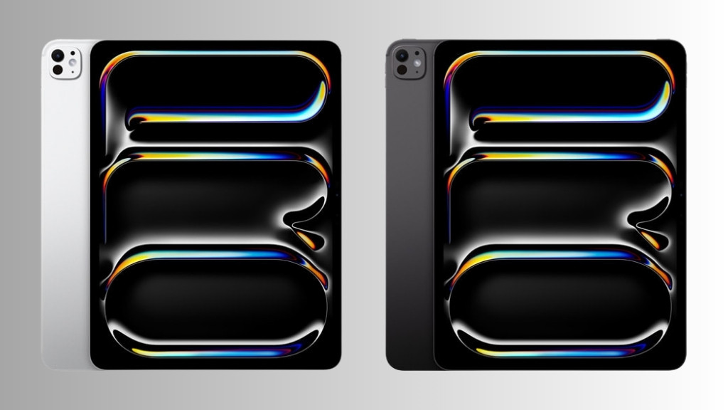 ipad pro 2024 silver và gray