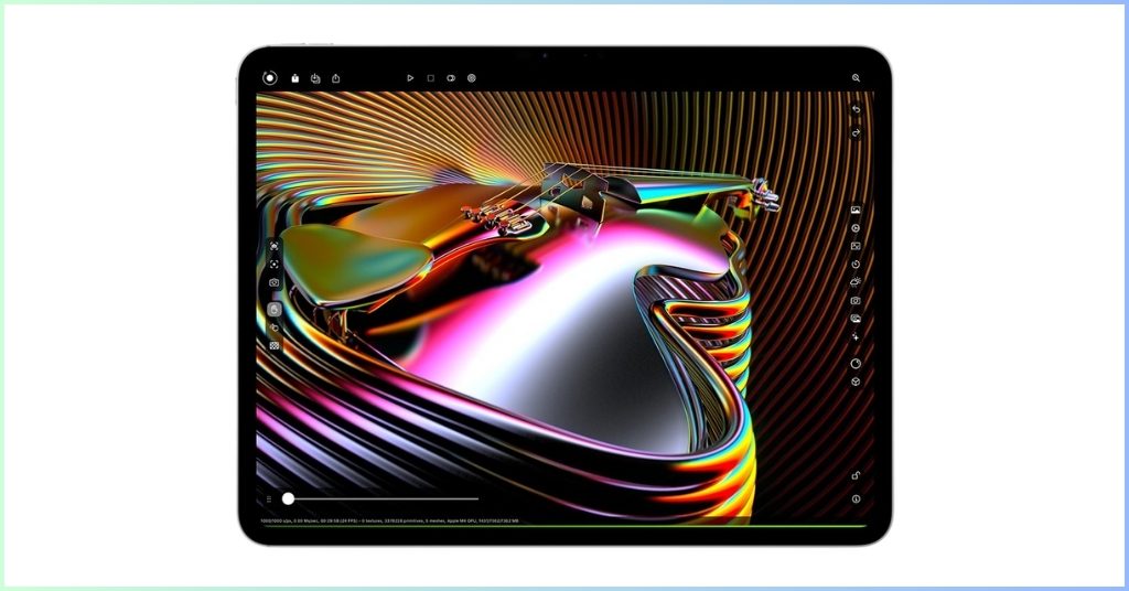 Chip M4 render nhanh hơn chip Apple M2