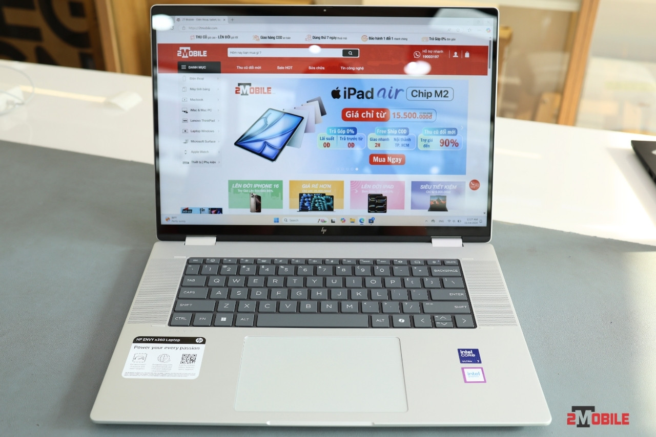 Review Laptop HP Envy x360 16 inch 2024