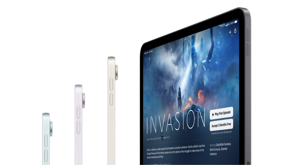 So sánh kích thước iPad Air 6 và iPad Air 5