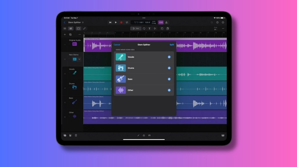 tính năng Stem Splitter Logic Pro 2