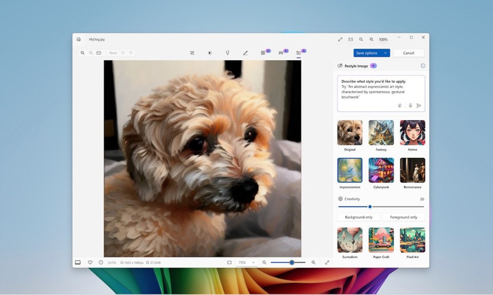 Ứng dụng Windows trên Copilot Plus