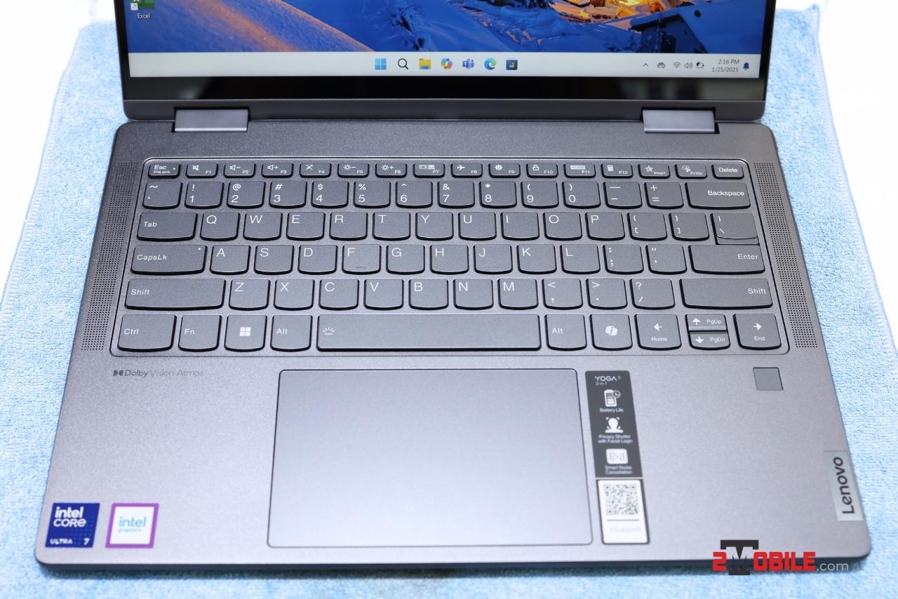 bàn phím Lenovo Yoga 7 2-in-1 2024