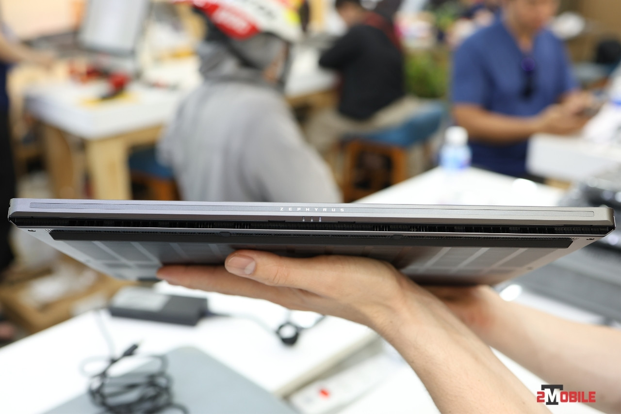 Asus ROG Zephyrus G16 2024 thiết kế mỏng nhẹ