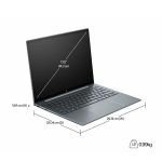 HP Dragonfly G4 2023 - Kích thước máy chi tiết