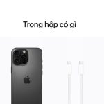 Trong hộp iPhone 16 Pro màu Titan Đen