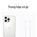 Trong hộp iPhone 16 Pro màu Titan Trắng