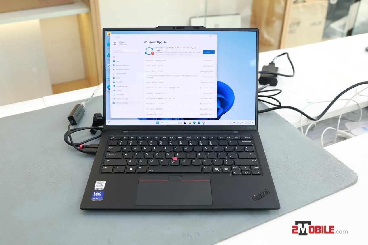 Review Lenovo ThinkPad X1 Carbon Gen 13 Aura Edition