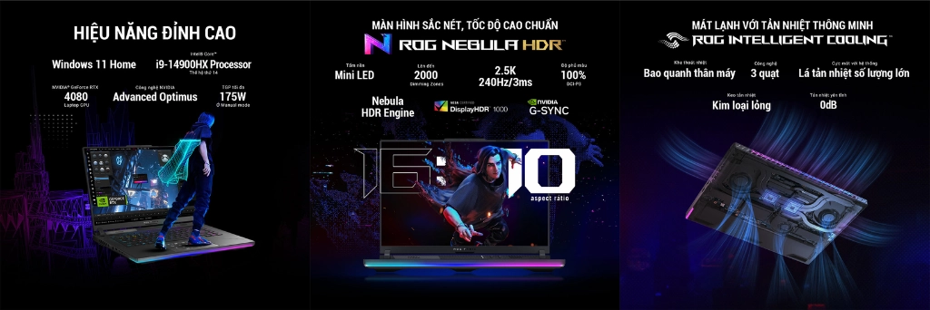 Cấu hình Asus ROG Strix Scar 16 G634