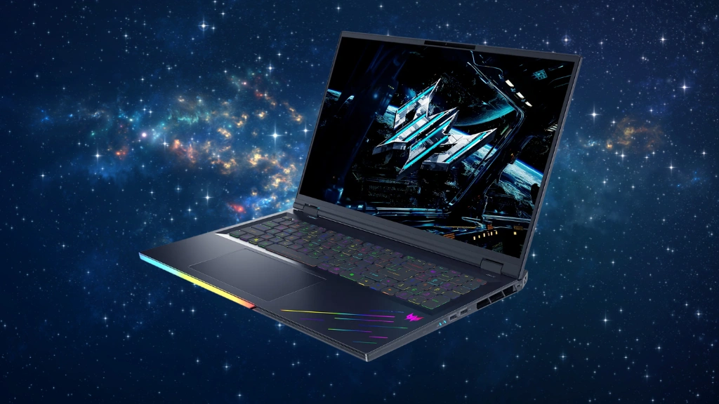 Predator Helios 18 AI thiết kế gaming