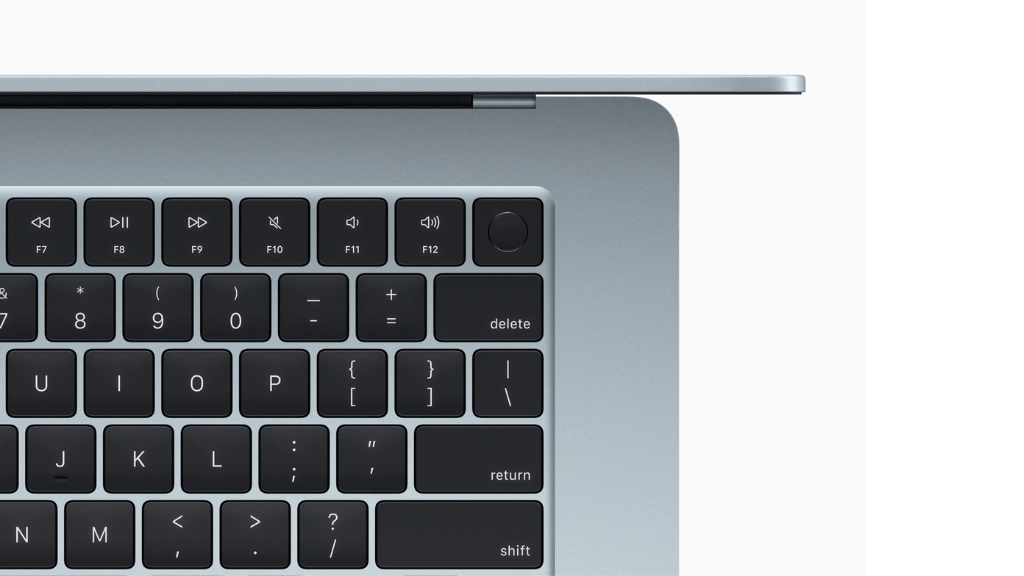 Macbook Air m4 màu xanh dương